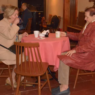 Jubileusz 60-lecia - w kawiarence przed mszą