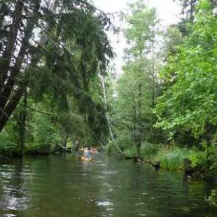 Spływ kajakowy Czarną Hańczą 2007