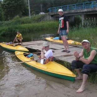 Spływ kajakowy Czarną Hańczą 2009