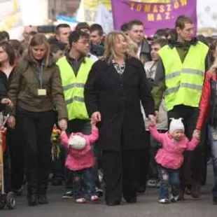 Marsz dla Jezusa w Niedzielę Palmową