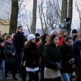 Droga Krzyżowa na miasteczku akademickim