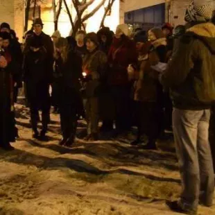 Droga Krzyżowa na miasteczku akademickim