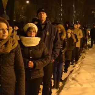 Droga Krzyżowa na miasteczku akademickim