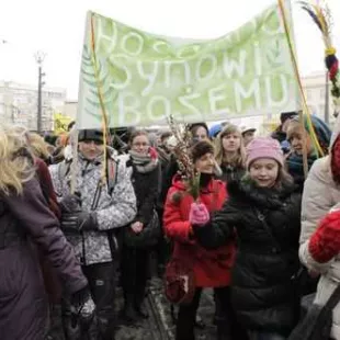 "Marsz dla Jezusa" w Niedzielę Palmową