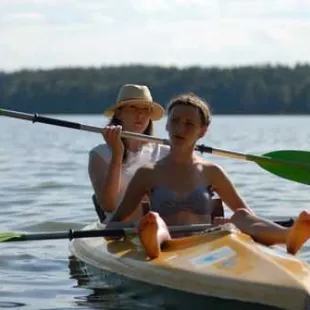 Spływ kajakowy - Łaźna Struga i Ełk - część 2