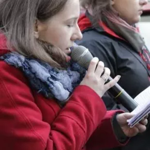 Droga Krzyżowa na miasteczku akademickim