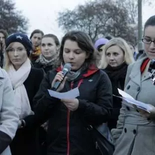 Droga Krzyżowa na miasteczku akademickim