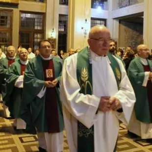 Jubileuszowa Eucharystia pod przewodnictwem bpa Adama Lepy