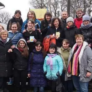 Misja medyczna lekarzy i studentów w Załuczu na Ukrainie