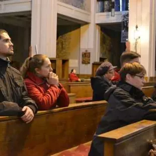 Symbole Światowych Dni Młodzieży w naszej parafii