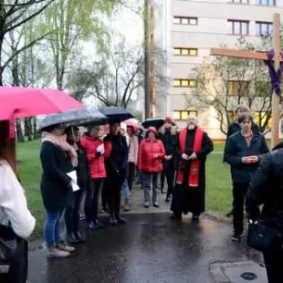 Droga Krzyżowa na miasteczku akademickim