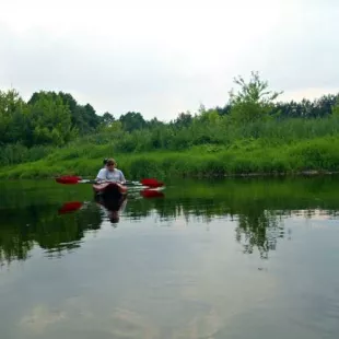 Spływ kajakowy rzeką Bzurą