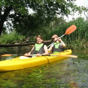 Spływ kajakowy rzeką Grabią