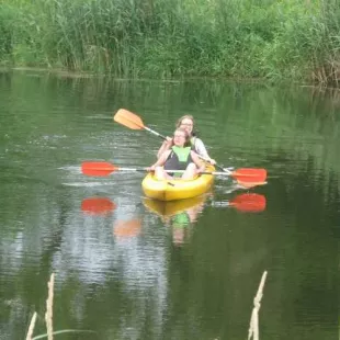 Spływ kajakowy rzeką Grabią