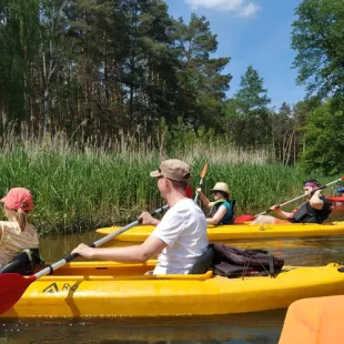 Spływ kajakowy rzeką Grabią