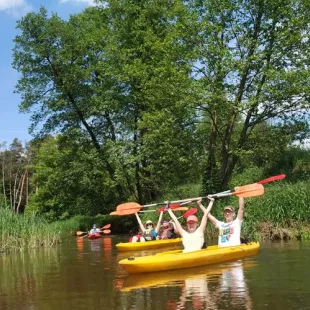 Spływ kajakowy rzeką Grabią