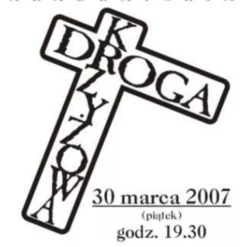 Droga Krzyżowa na miasteczku akademickim 2007