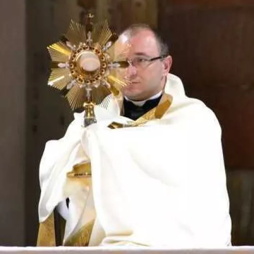 Eucharystia i pożegnanie ks. Przemysława