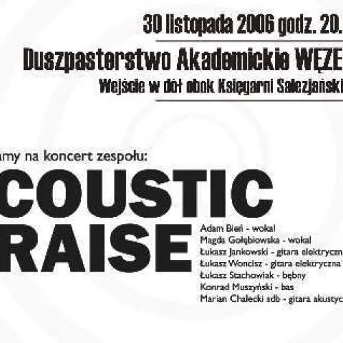 "Acoustic Praise" - Koncert